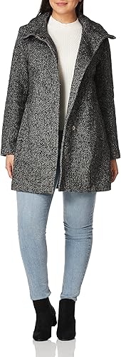 Vista 2 de Cole Haan Abrigo de hombro caído mezcla de alpaca para mujer