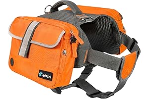PetAmi Dog Saddle Bag Pack for Travel and Hiking