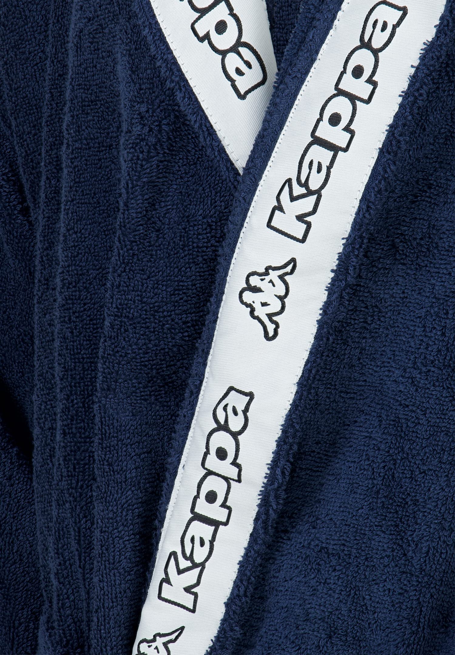 Kappa Peignoir unisexe à capuche 100 % coton Taille S à 4XL