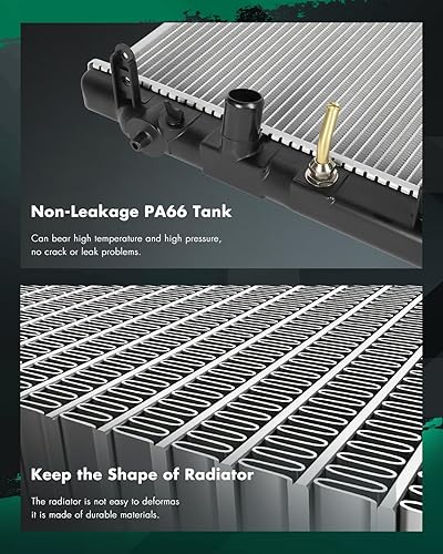 Miniatura 15 de SCITOO Radiador 2990 para Honda 2008-2012 para Accord 2.4L 2012-2015 para Honda para Crosstour 2.4L