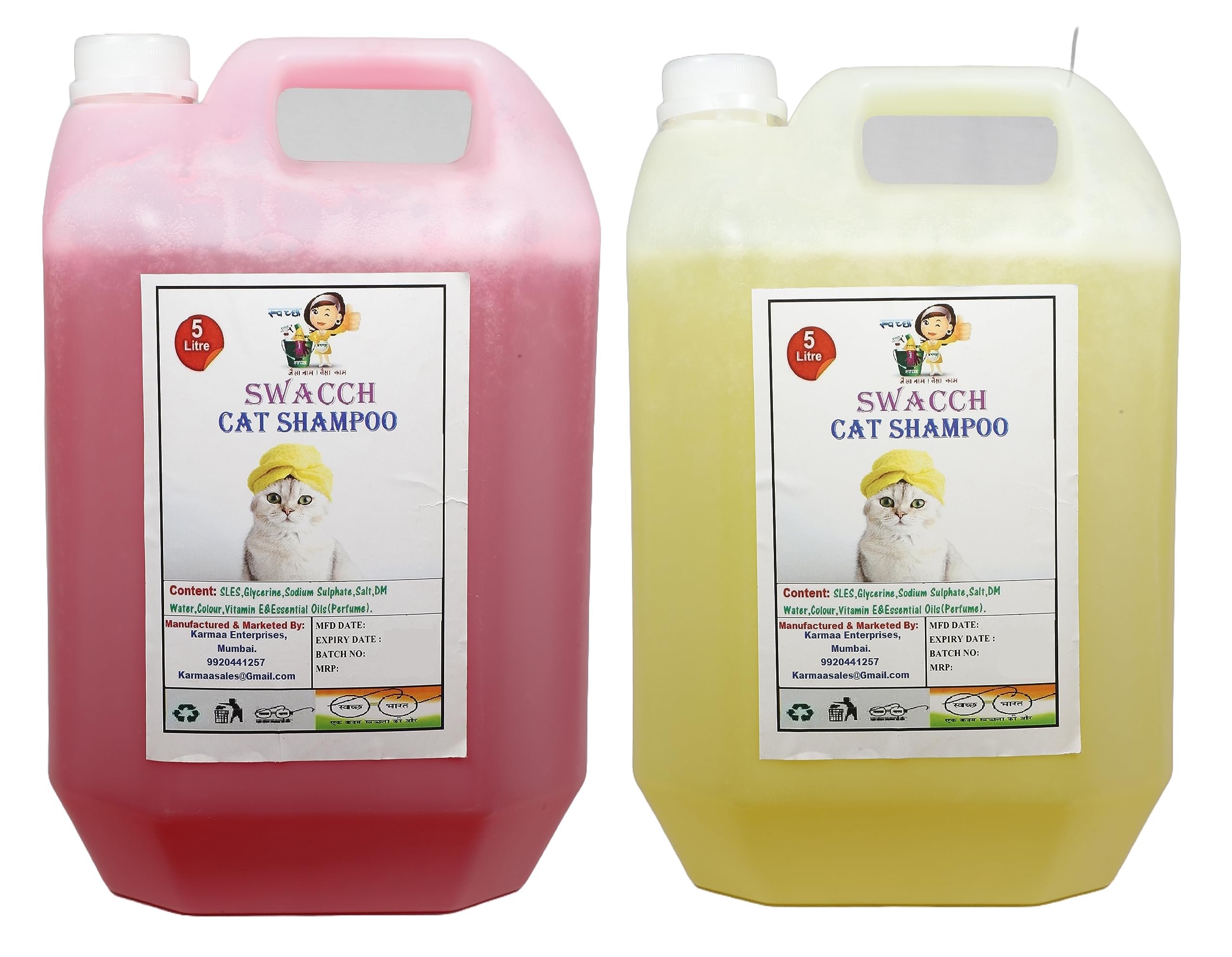 See full amazon price history chart for SWACCH CAT Shampoo (5 Litre) (Combo Pack of 2) Jasmine, Lemon SWACCH CAT Shampoo (5 Litre) (Combo Pack of 2) Jasmine, Lemon (B0BNN5X86D) Amazon Price History, Amazon Price Tracker