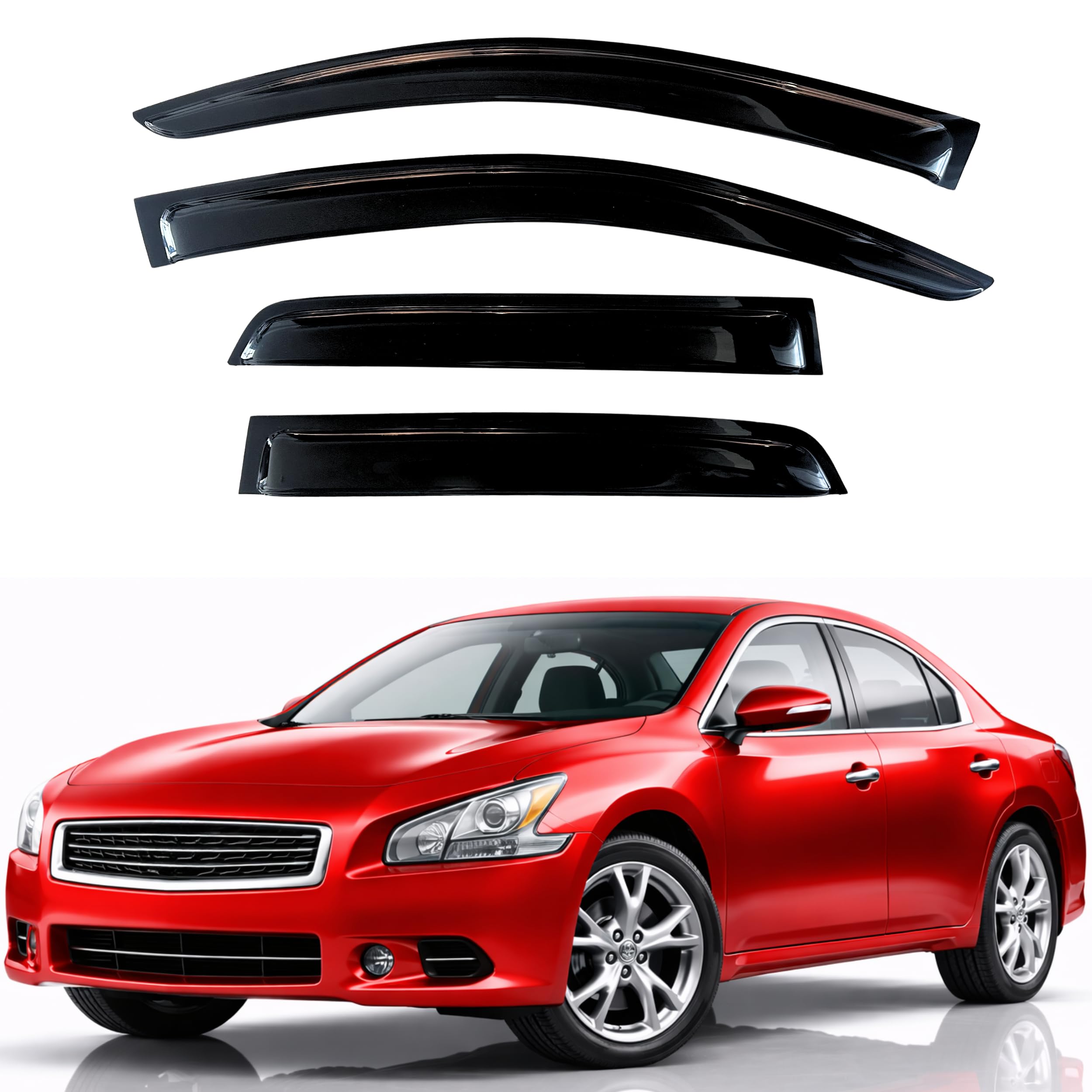 KPY Rain Guards Fit for 2009-2015 Nissan Maxima