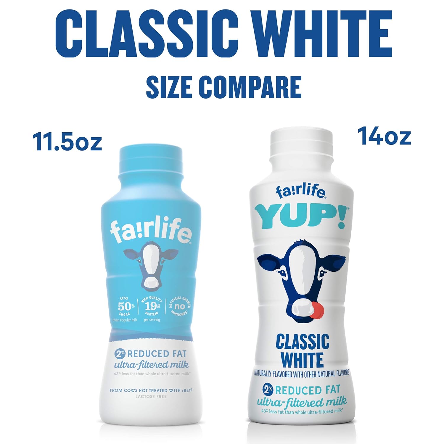 Amazon Com Fairlife Yup Low Fat Ultra Filtered Milk Classic White Packaging May Vary 14 Fl Oz 12 Count Grocery Gourmet Food