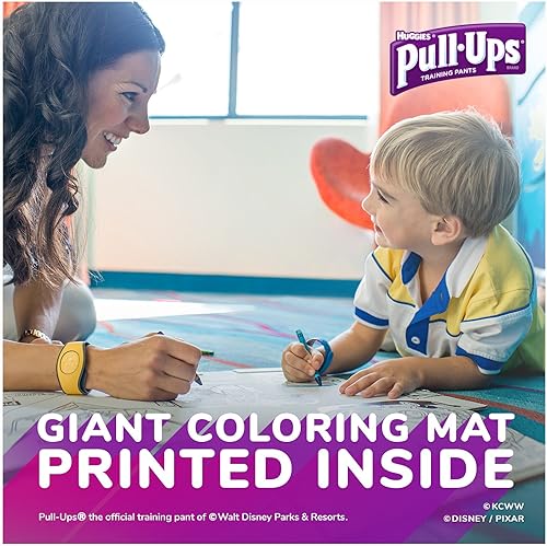 Miniatura 6 de Pull-Ups - Pañales de entrenamiento tipo bombacha con diseños de aprendizaje para ir al baño para niños