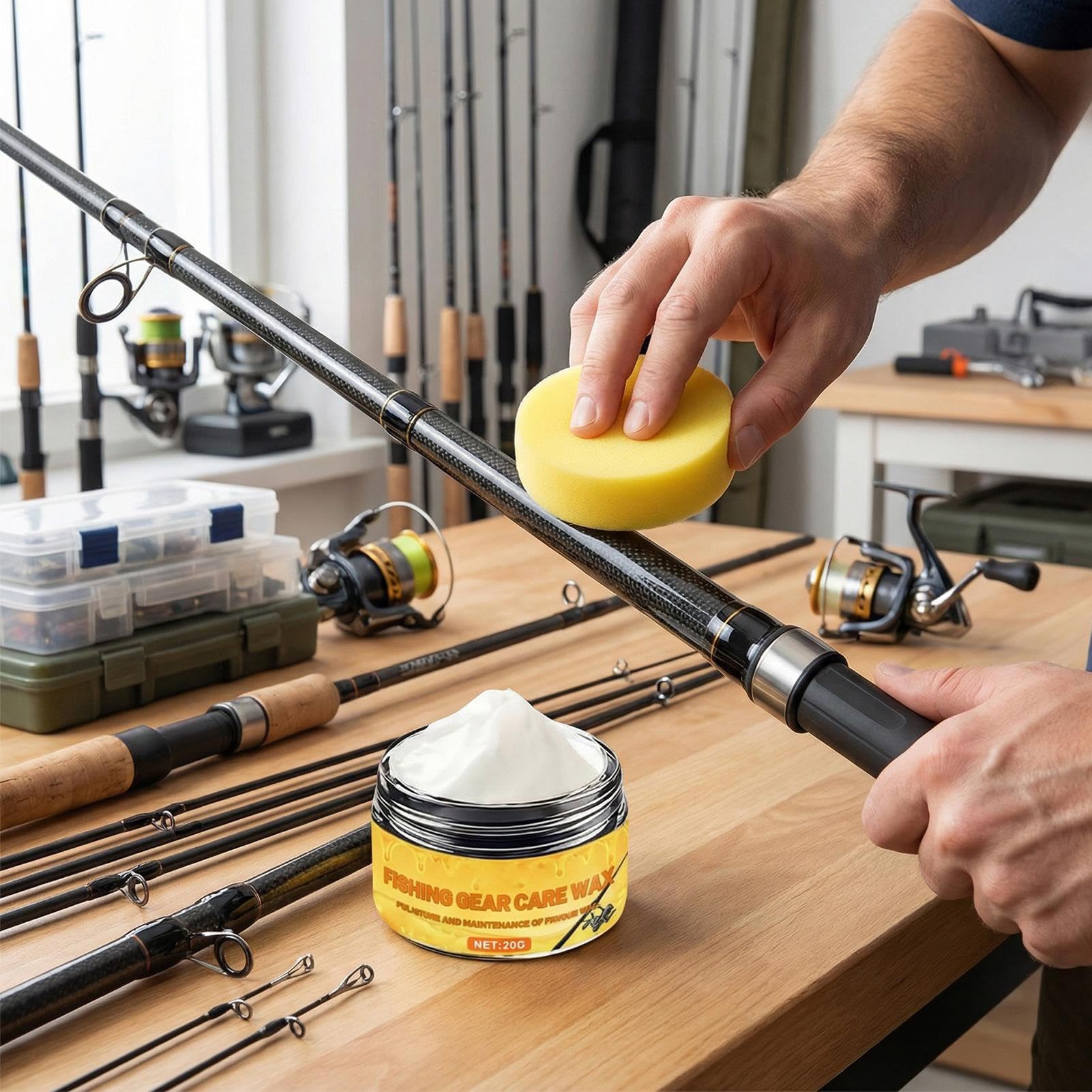 Graisse pour Moulinet de Pêche De Soin Polyvalente Et Pour Équipement Avec