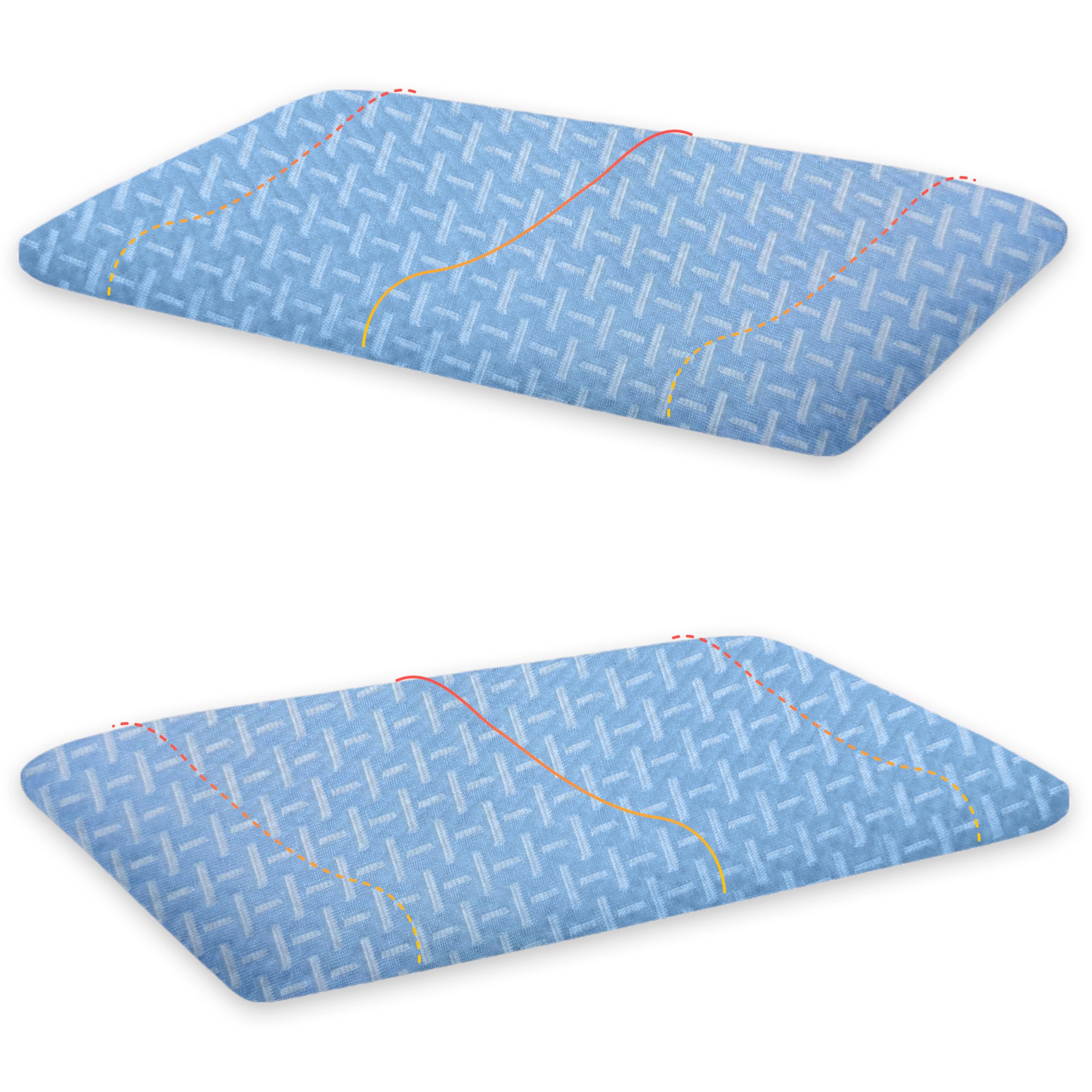 Araami Memory Foam Pillow - Slim & Supportive -9