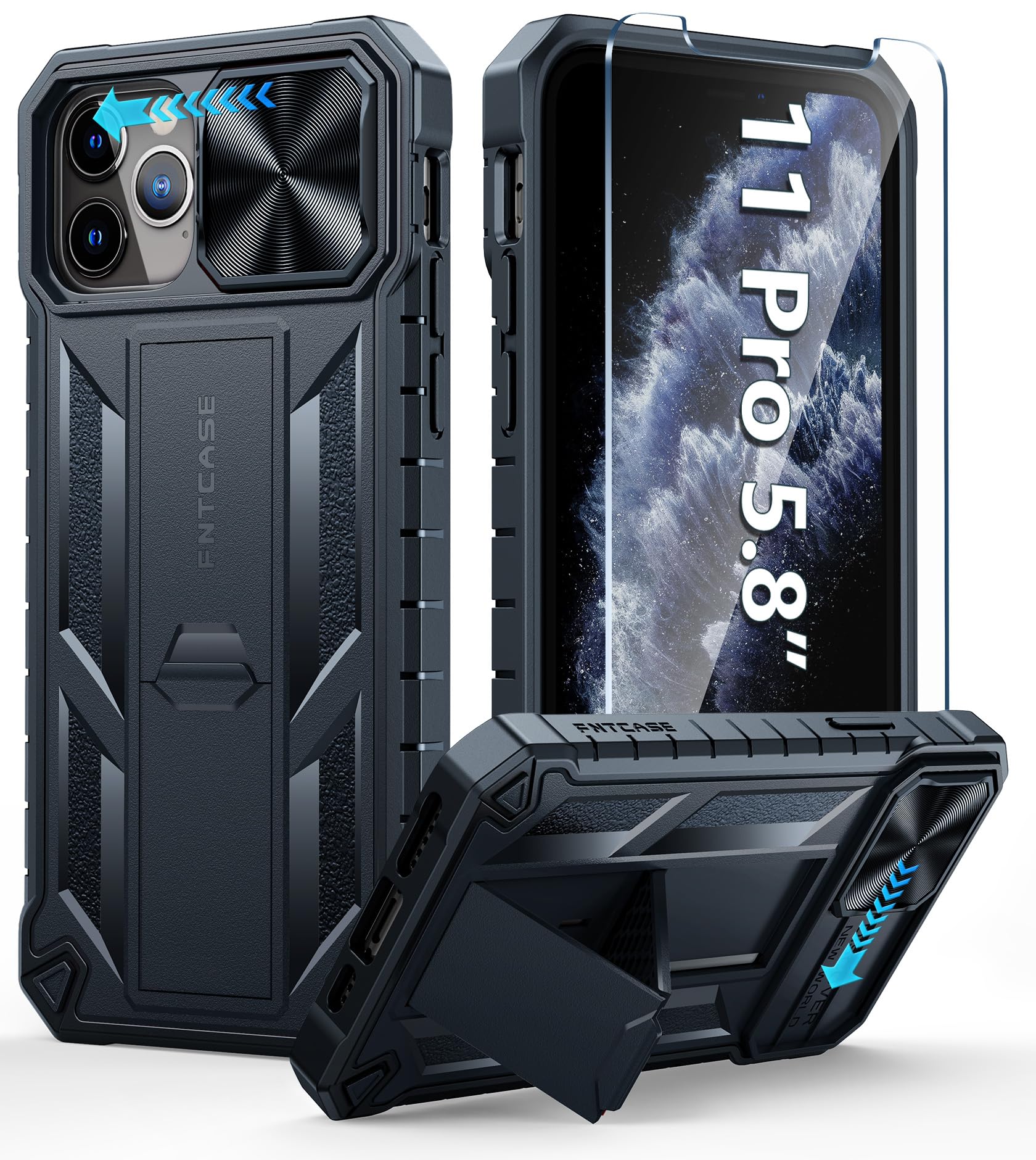 Amazon.com: FNTCASE for iPhone 11-Pro Phone Case: Military Grade