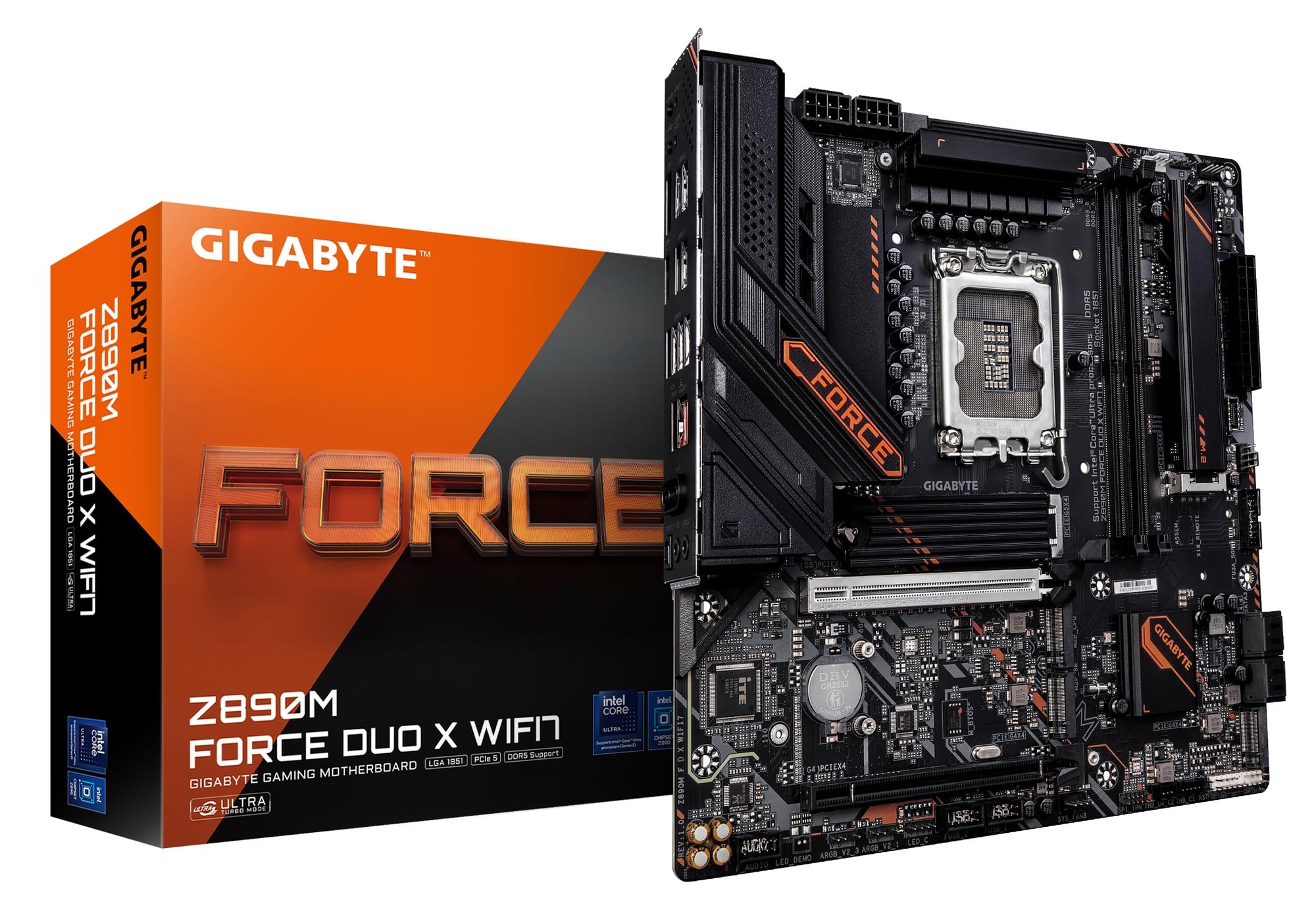 Amazon | GIGABYTE Z890M FORCE DUO X WIFI7 Micro-ATXマザーボード