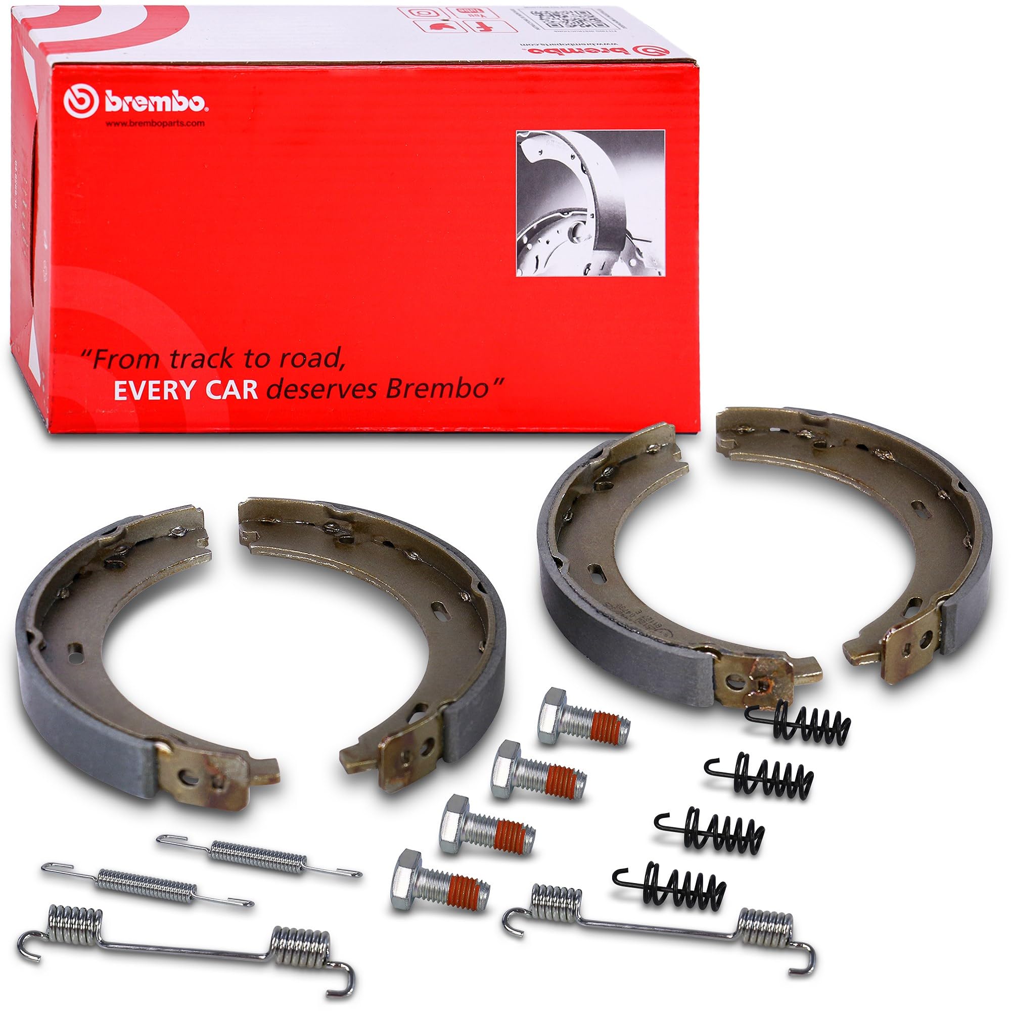 BREMBO S 50 502 Bremsbackensatz Feststellbremse für PORSCHE BOXSTER (986) 164mm