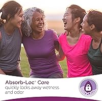 Vista 4 de Poise Protectores para incontinencia, absorción muy ligera, longitud regular (26 unidades)