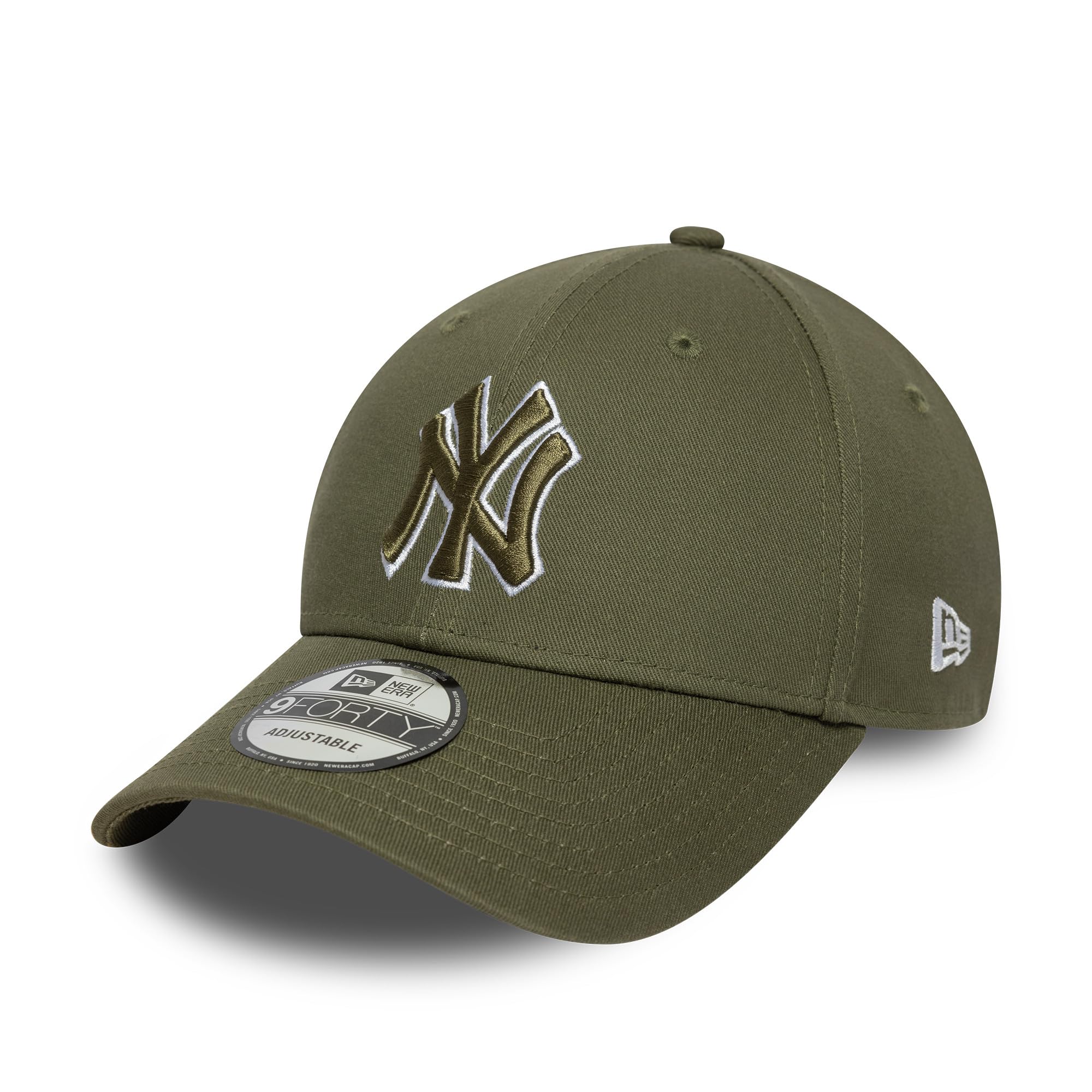 New Era Unisex Green Medium Adult's Outline Mlb New York Yankees Baseball Cap Hat