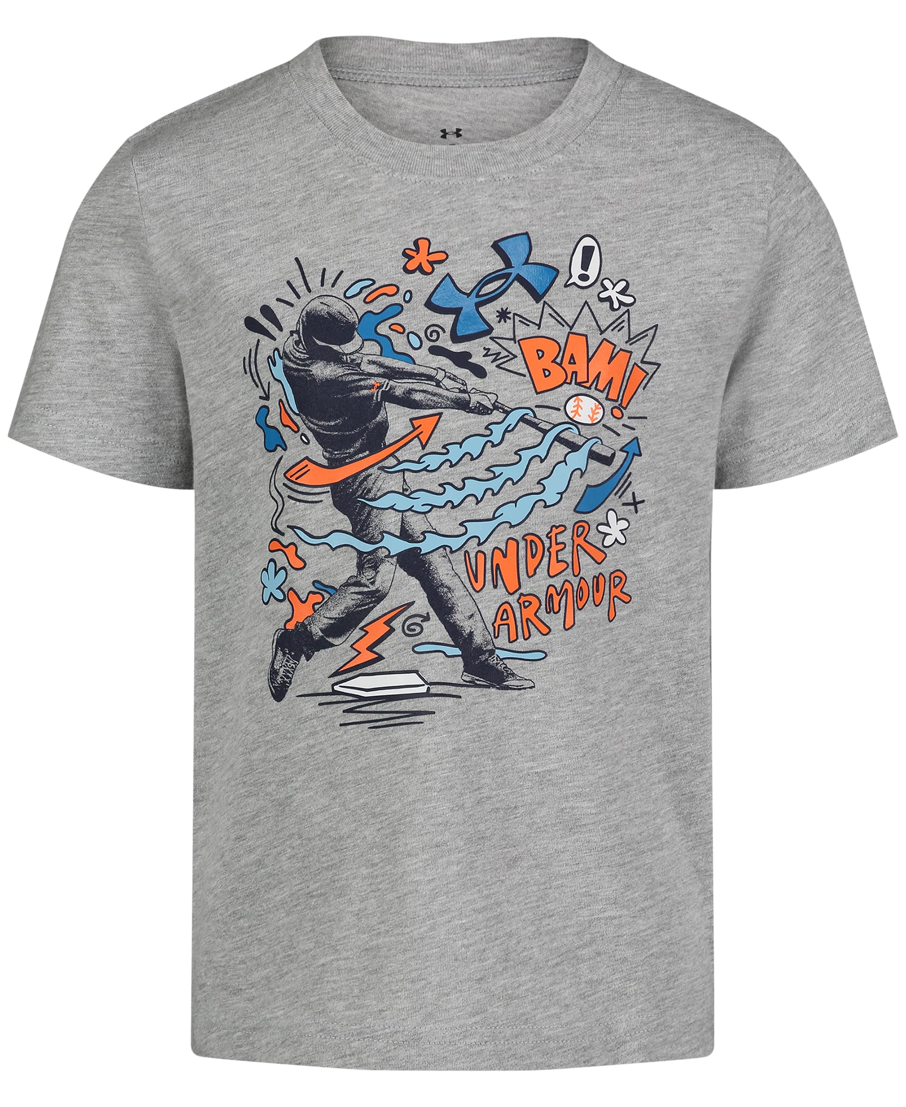 Under Armour Boys' Short Sleeve Sports Graphic T-Shirt, Lightweight &amp; Breathable, Relaxed Fit