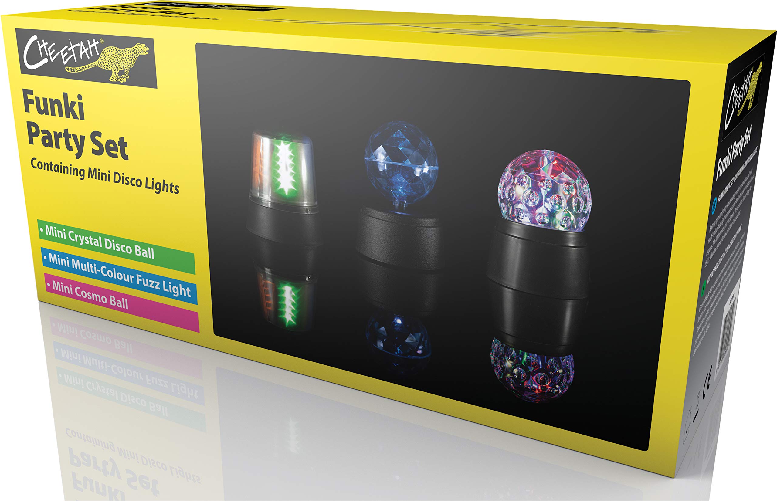 Cheetah Light Funki Led Party Set Containing Mini Disco S