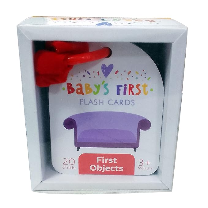 Buy Popcorn Games First Objects Baby's First Board Flash Card Learning
