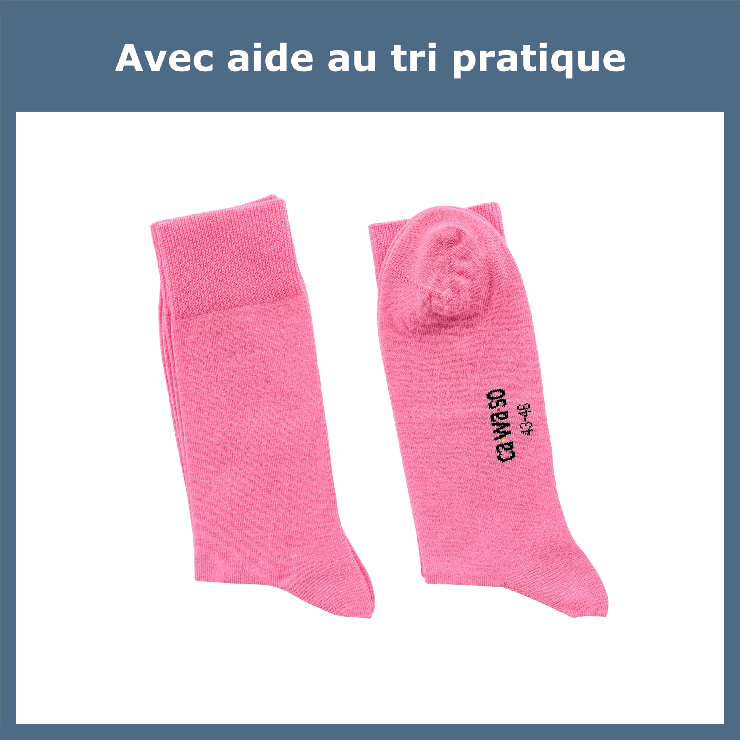Chaussettes 100% coton pour hommes - Chaussettes sans couture en pur coton | 10 paires | Fil doublement tricoté pour une longue durée de vie