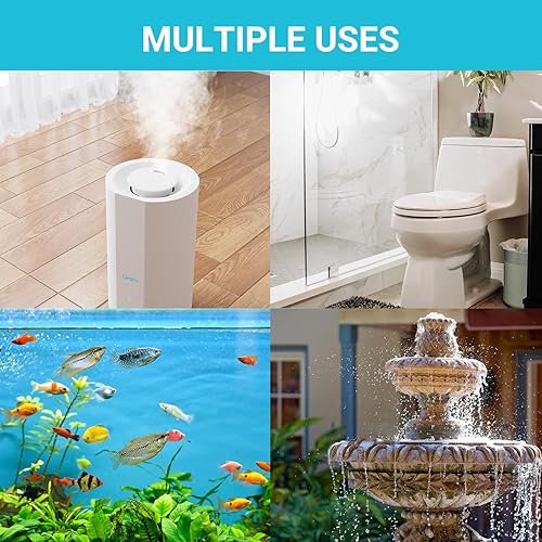 Miniatura 7 de Bola de limpieza del humidificador combate el moho del humidificador y las bacterias con limpiador humidificador, evita la acumulación de agua dura,