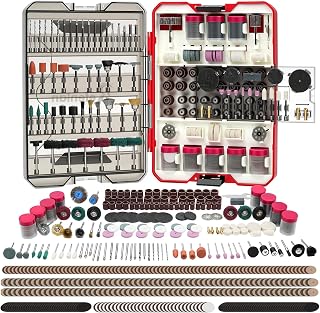 699PCS Rotary Tool Accessories Kit, 1/8" Universal Shank | Compatible with Dremel, Rotary Tool Attachments for Sanding, Cutting, Grinding, Polishing, Drilling