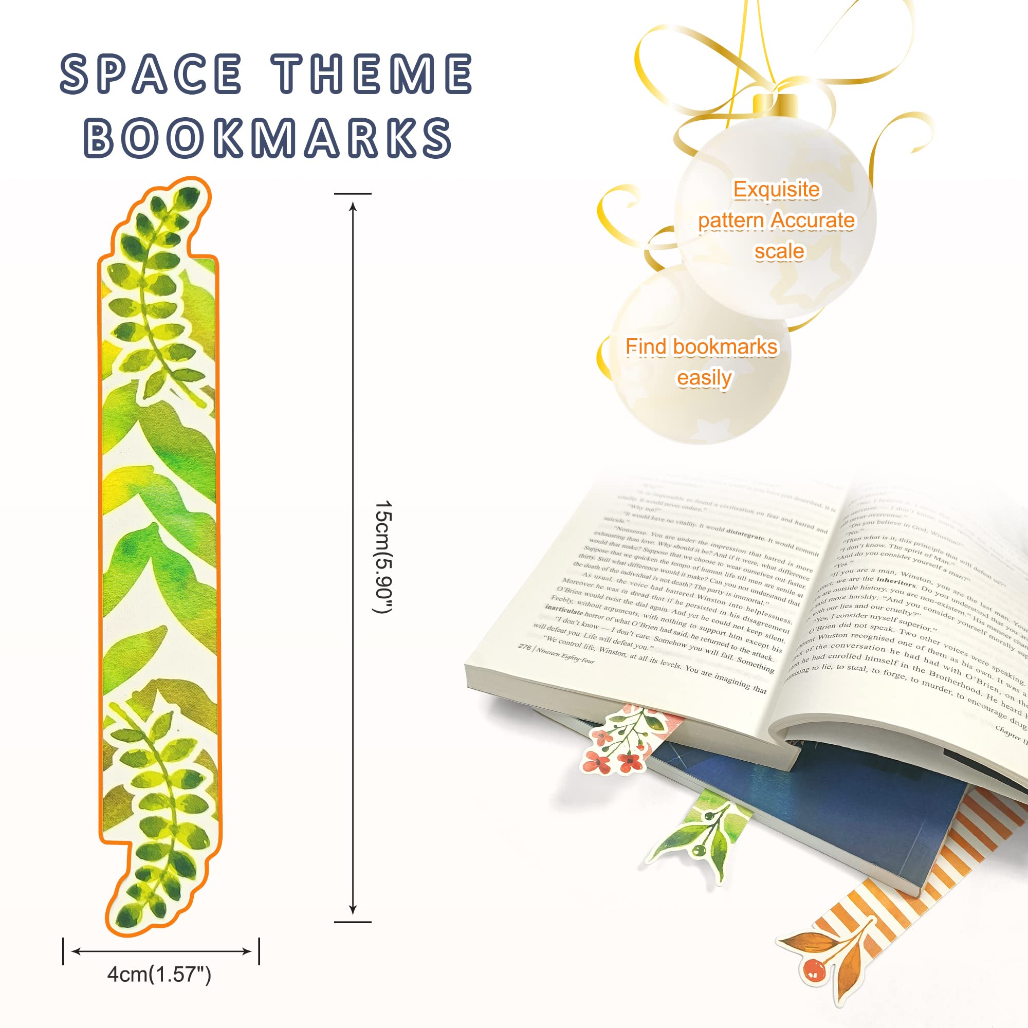 Wocoxo Natural Style Paper Bookmarks - Image 4
