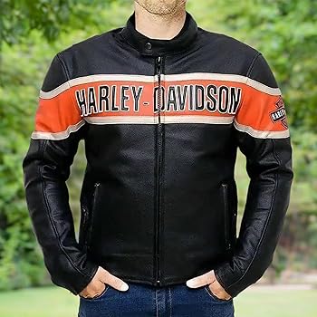 Riku　Harley Davidson Leather Jacket harley davidson leather jacket size - M-L • 7OOOO (супер