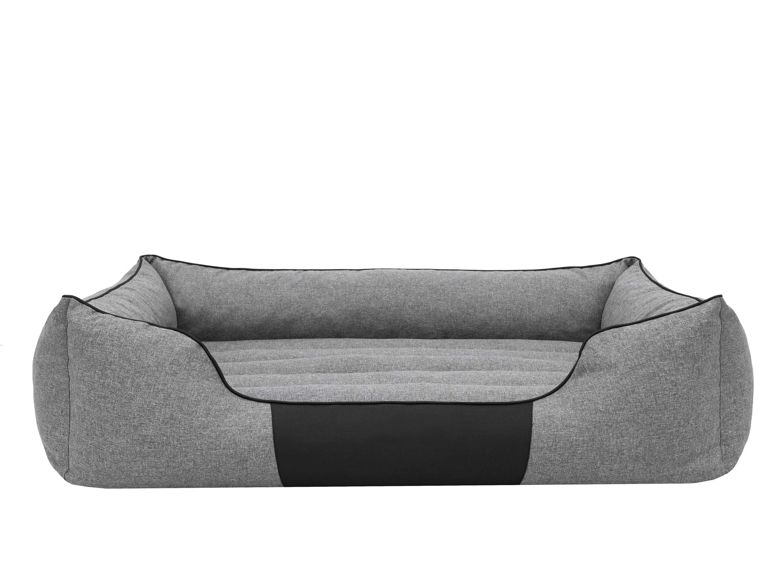 PillowPrim Łóżko dla psa, sofa dla psa, poduszka dla psa, kanapa dla psa, łóżko dla zwierząt, miękkie legowisko dla zwierząt domowych, rozmiar XXXL 140 x 110