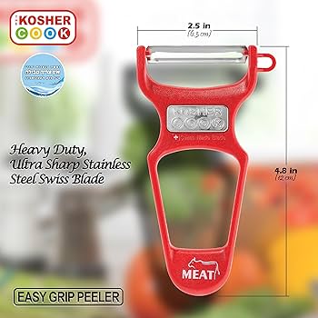 Amazon.com: The Kosher Cook Y Vegetable Peeler - Heavy Duty, Ultra