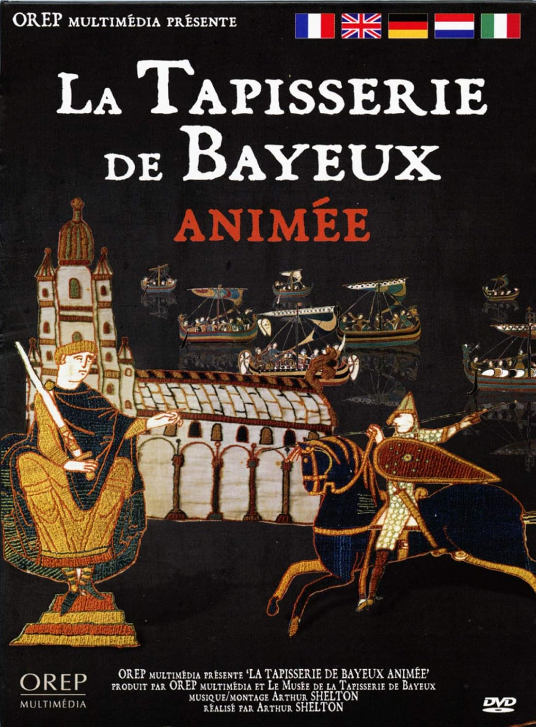 Bayeux Tapestry Animated DVD Amazon.co.uk Shelton, Arthur DVD & Bluray