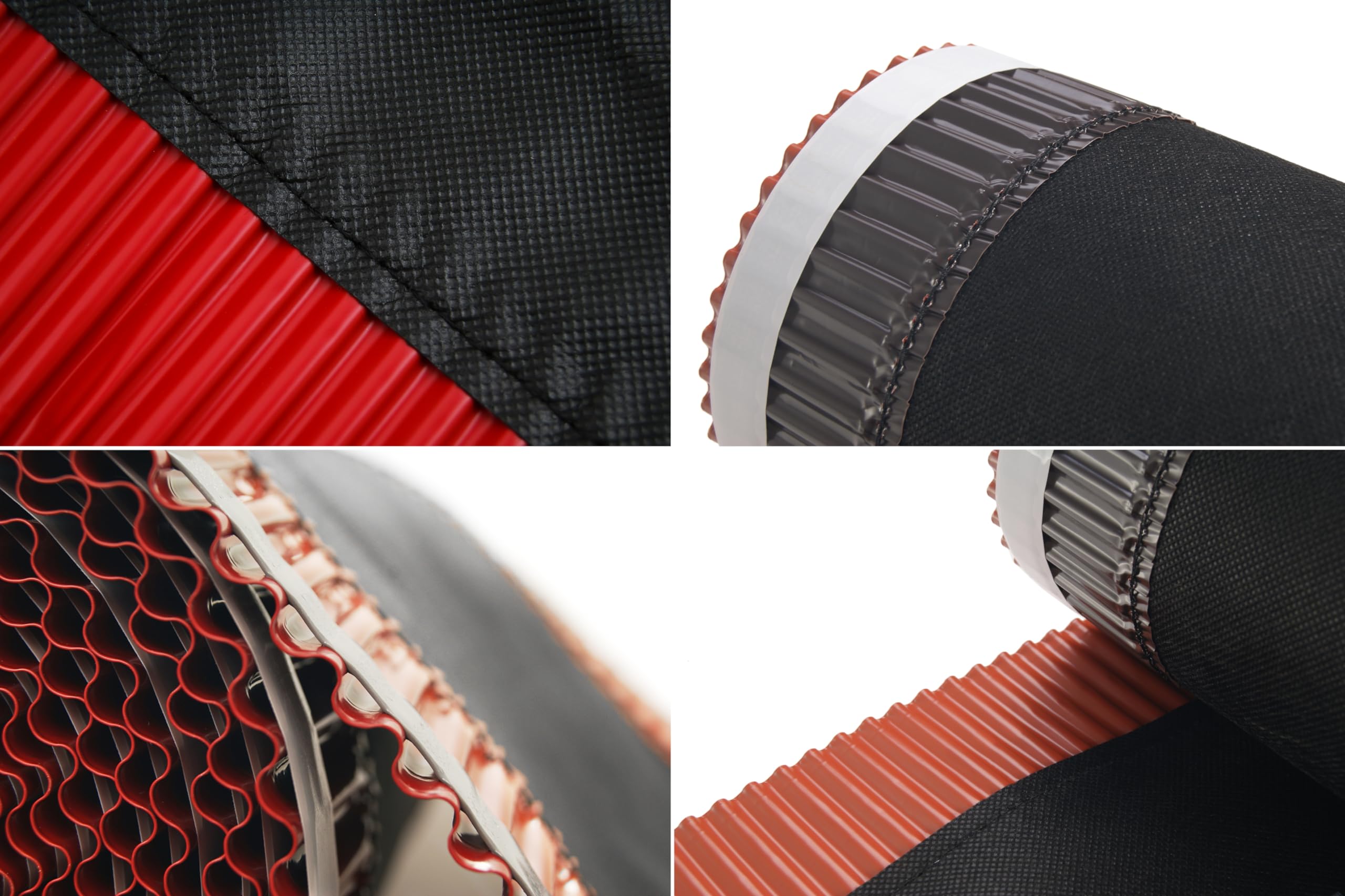 Top Calidad ventilación First banda First rollo aluminio + Fieltro 390 mm x 5 m