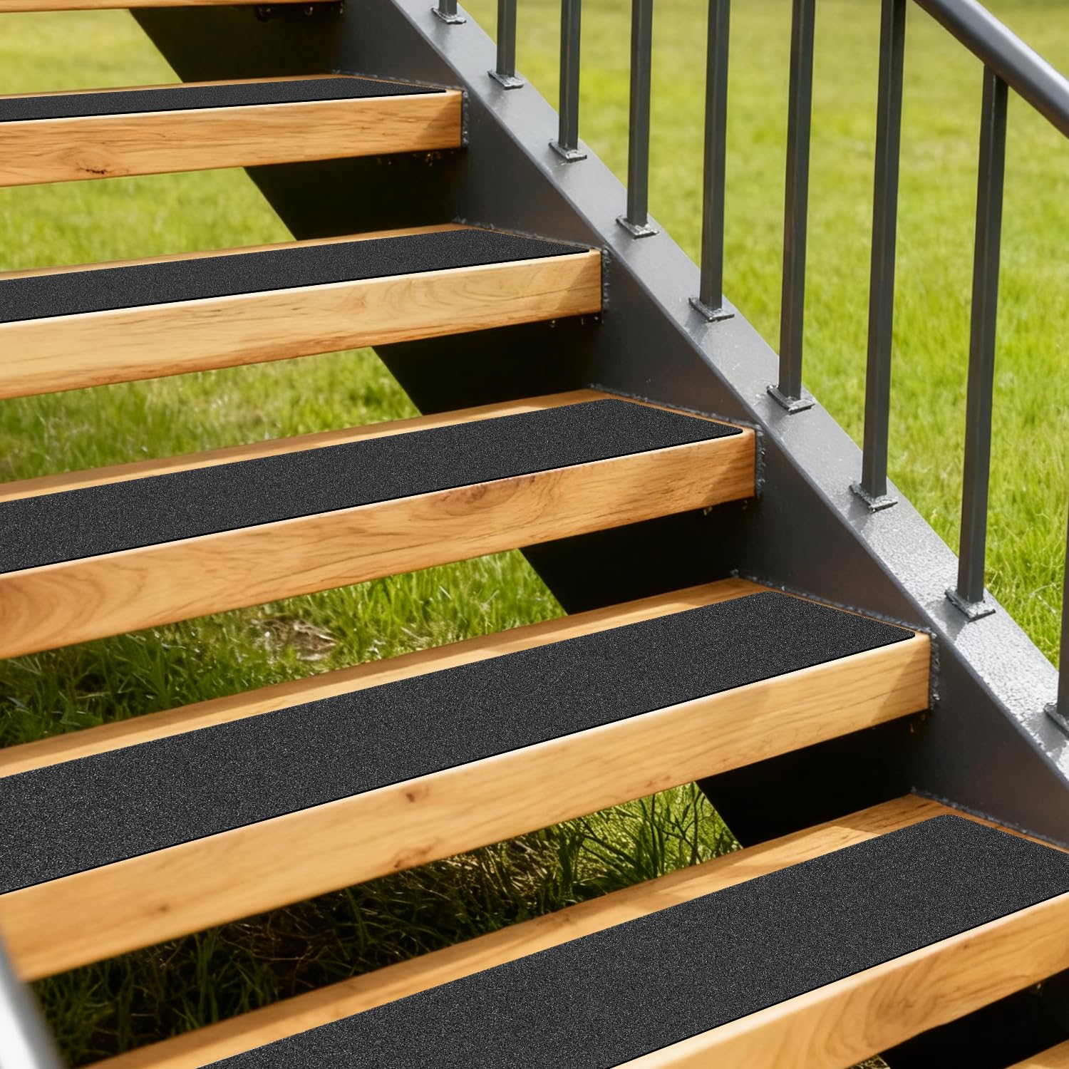 Non Slip Outdoor Stair Treads, 8 Pack