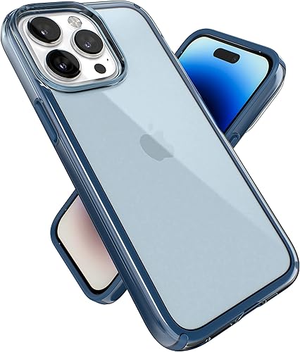 Speck Funda para iPhone 14 Pro Max  Protección contra caídas con funda delgada de doble capa resistente a los arañazos para iPhone 14 Pro Max de 6.7