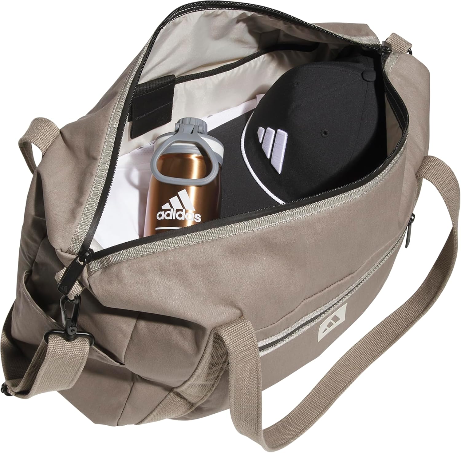 adidas Unisex First Tee Tote, Putty Beige, One size