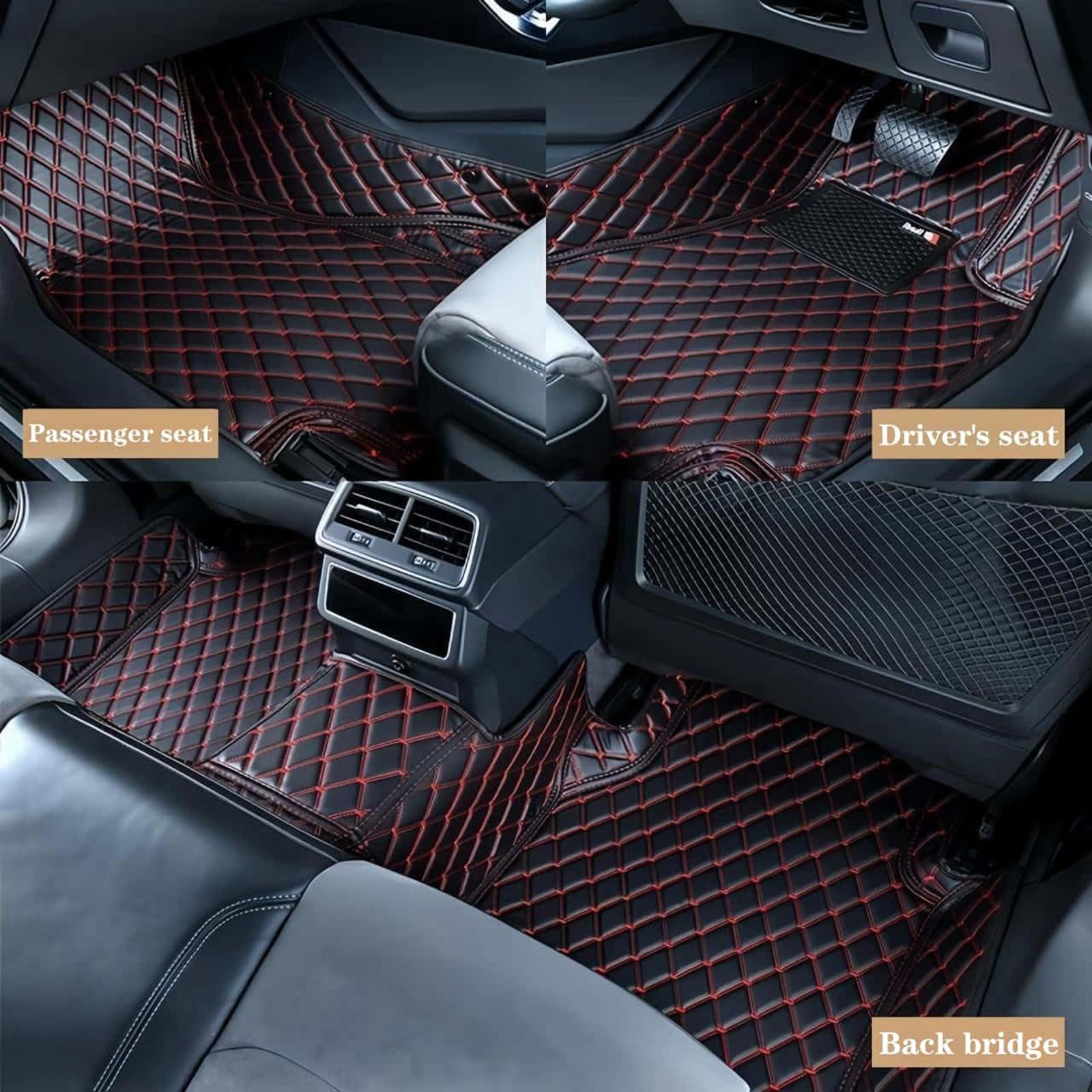 pour Mitsubishi Outlander PHEV 2016-2019 Tapis de Sol Voiture