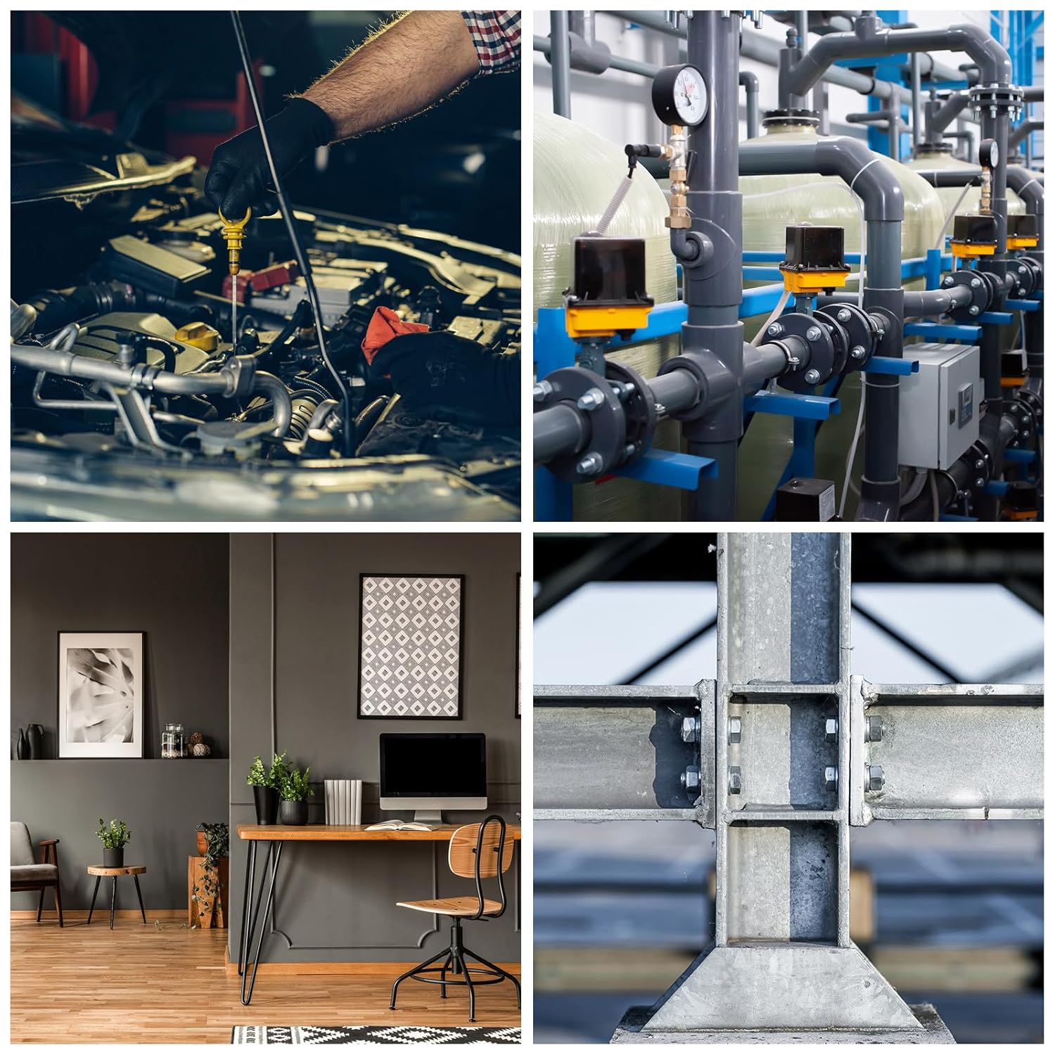 METALLIXITY Hex Bolts (5/8-11x1-3/4) 30Pcs, Carbon Steel Zinc Plated Fully Threaded UNC Hex Head Screw Bolt Machine Screws - for Furniture Repair, Yellow