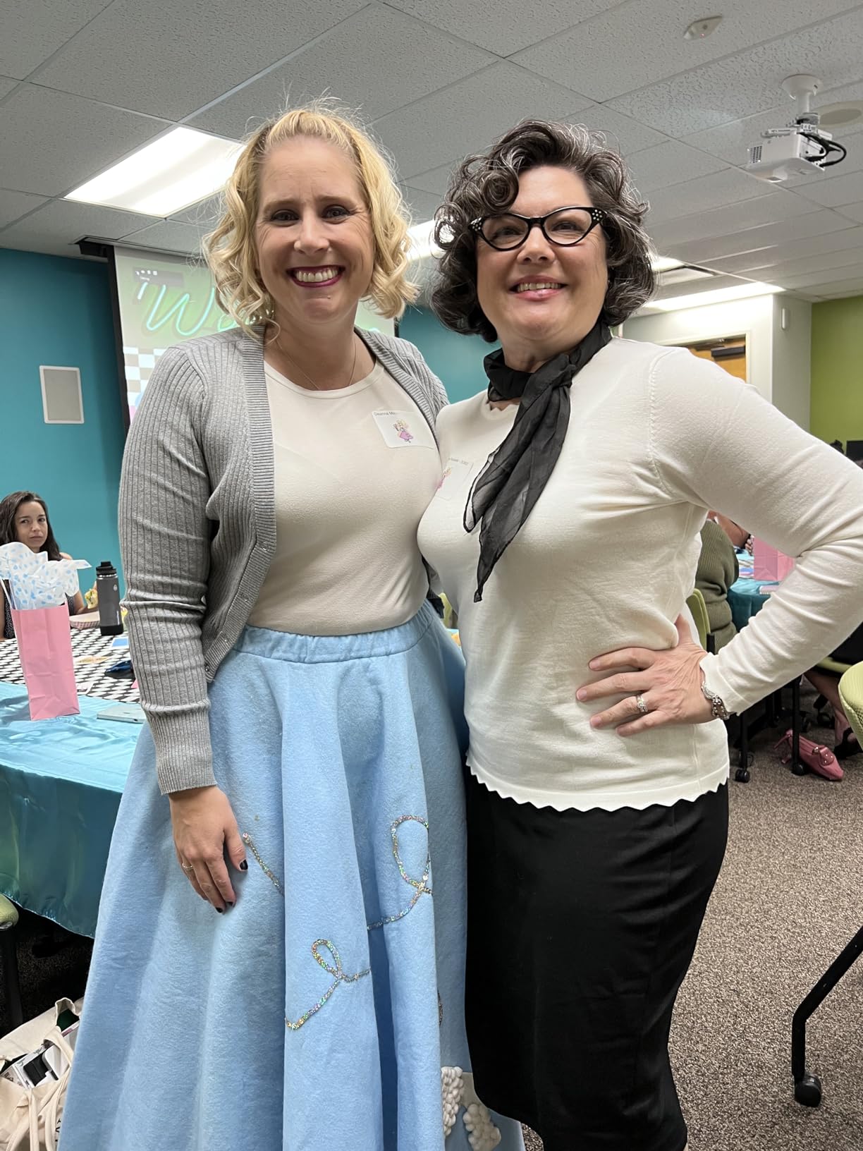 GRACE KARIN Damen Pullover Rautenmuster - Langarm Strickpullover Lässig Elegant