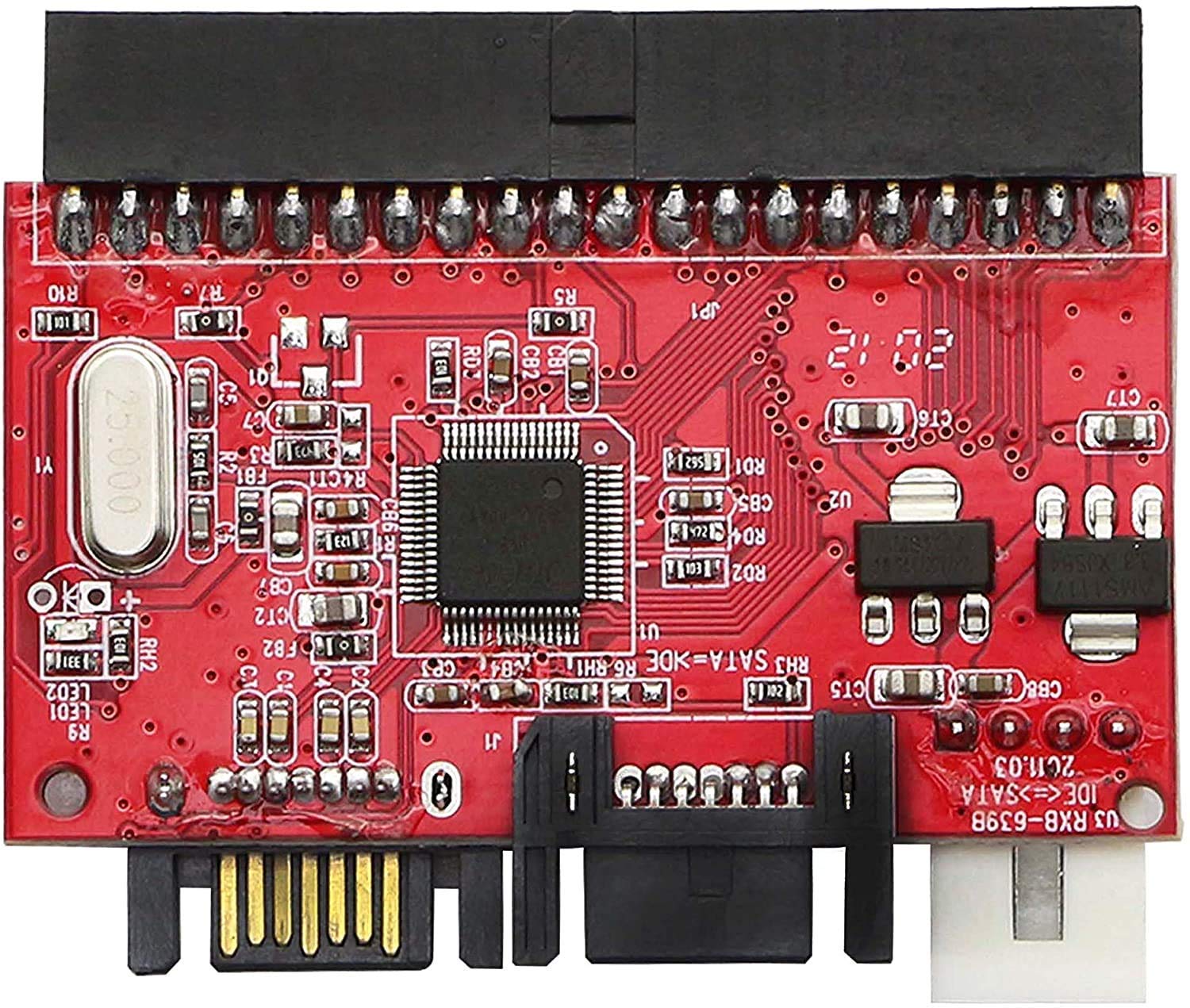EUniversal IDE to SATA Adapter BiDirectional SATA to IDE/IDE to SATA