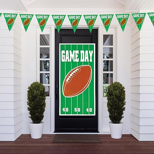 Miniatura 2 de Juego Día Fútbol Puerta Cubierta Fiesta Accesorio 1 unidad 1Pkg