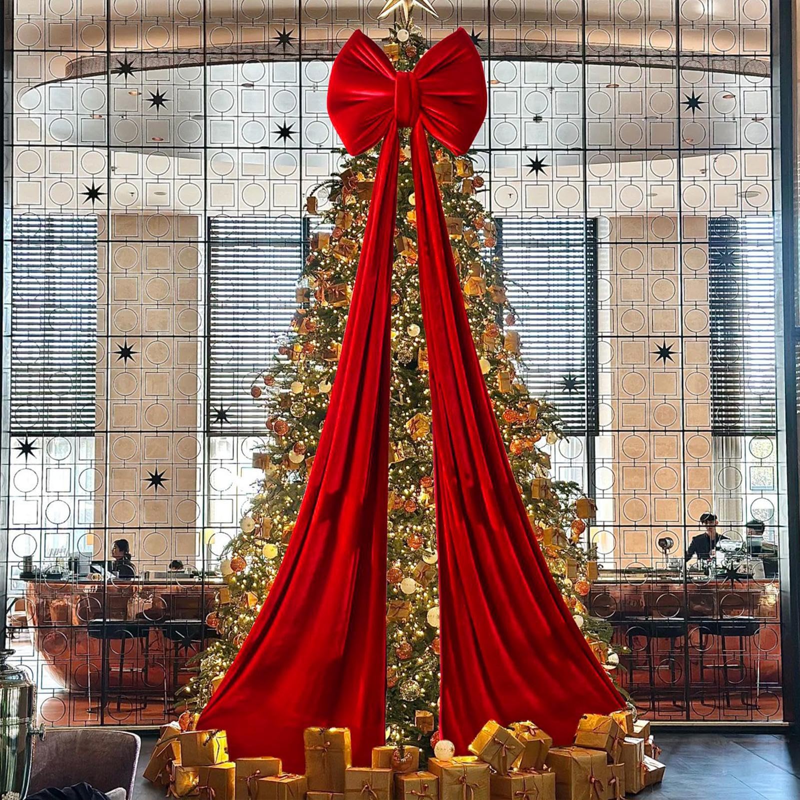 Para Árbol De Navidad Decoraciones De De Terciopelo