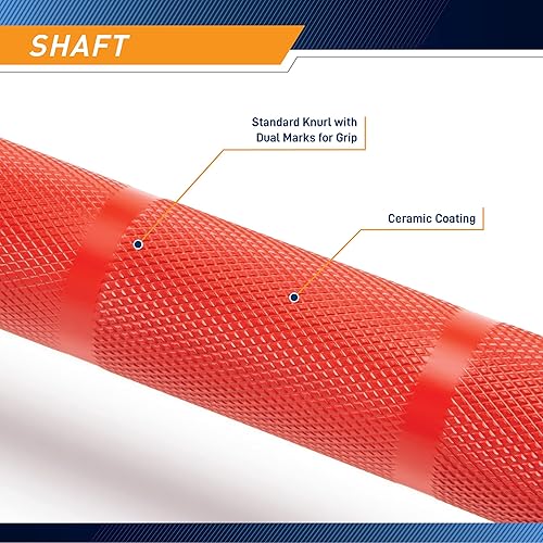 Miniatura 5 de Steelbody IWF - Barra de peso olímpica estándar de 44.1lbs y 33.1lbs, varios colores disponibles