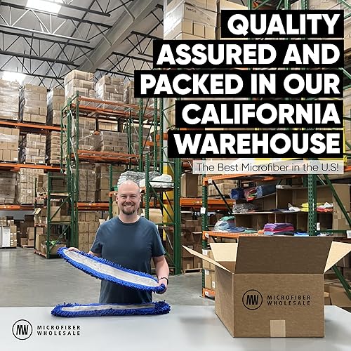 Miniatura 3 de Sistema de mojave de microfibra Mojave de 18 pulgadas con 2 almohadillas para el polvo, limpia rápidamente madera dura, laminado, azulejos, piedra,