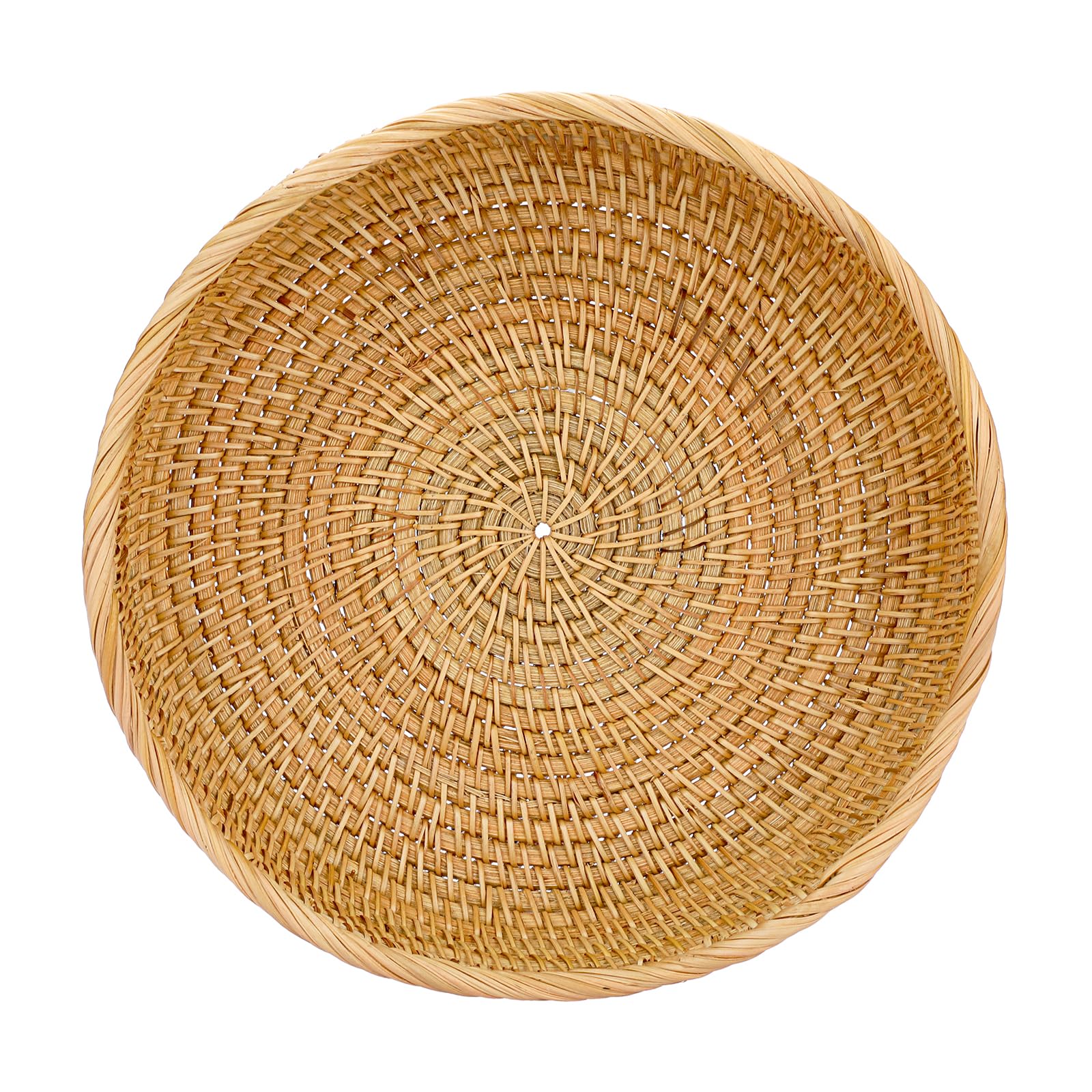 Set De 3 Corbeilles à Fruits En Osier SUMTree - 25cm, 23cm, 19cm - Rangement Déco Maison