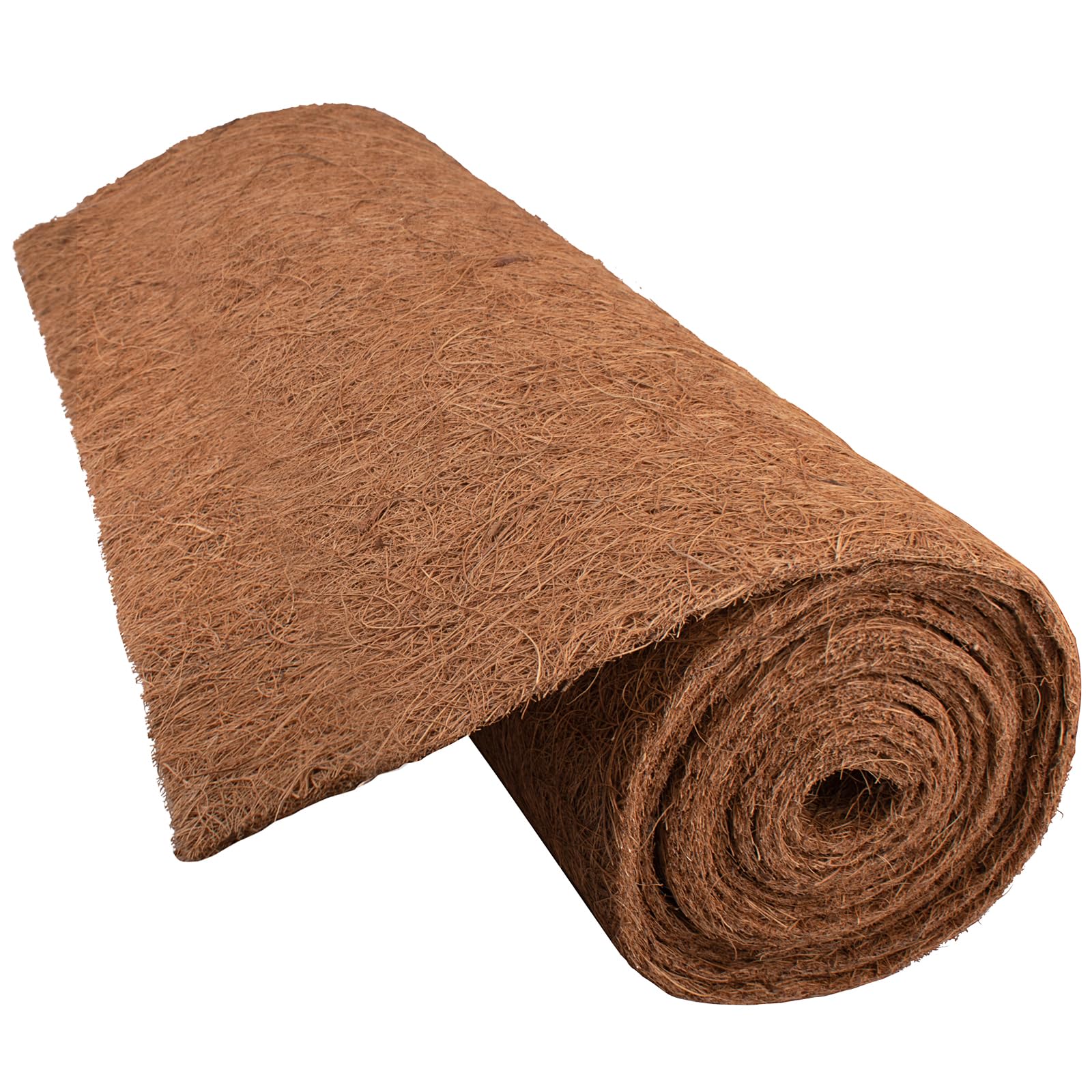 Coco Liner Roll, Coconut Fiber Liners for Planter Hanging Baskets Window Box, Natural Coconut Fiber Sheet Coir Mat Liner for Garden Decoration, Reptile Carpet, Snow Mat (300*40cm/120" X 16")