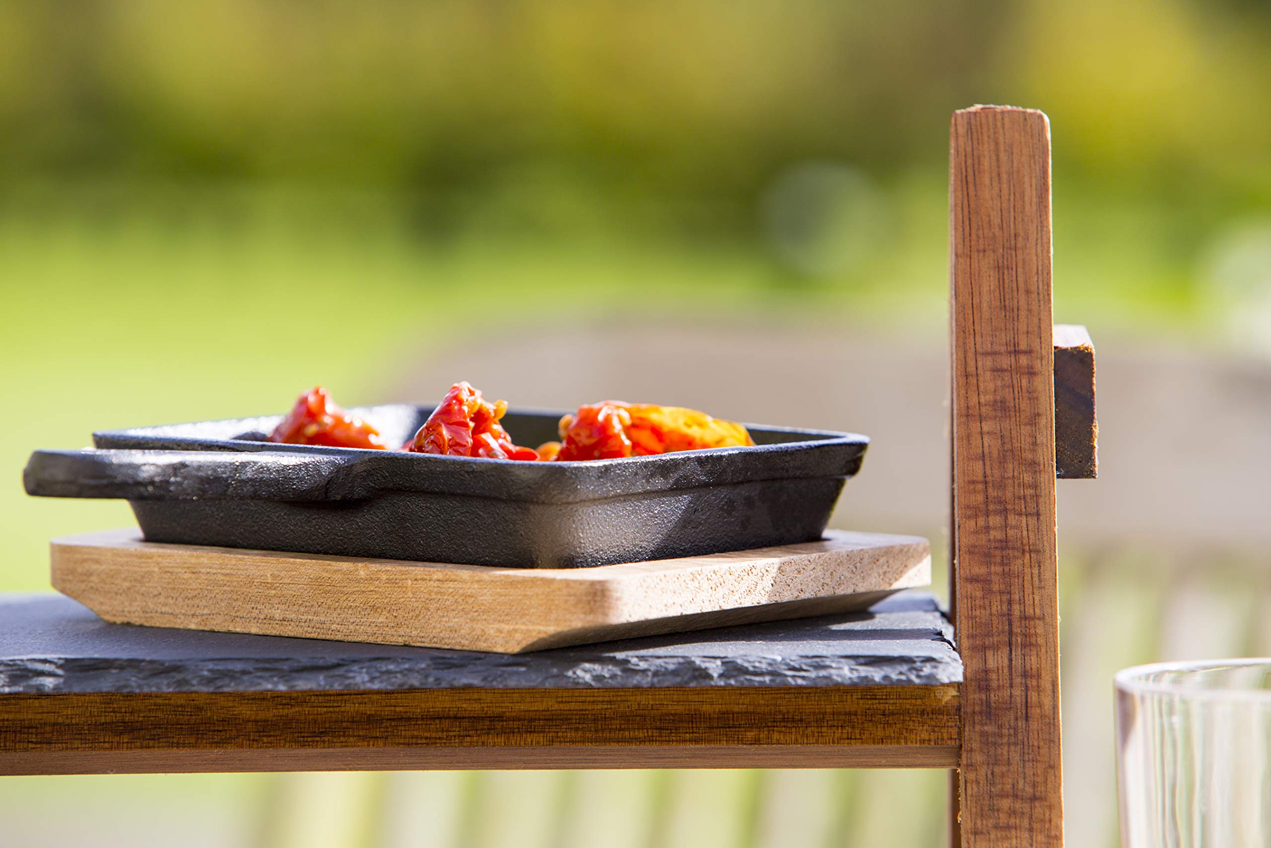 Buy Artesa ART2TSERVE Tiered Slate Serving Platters in Gift Box, Acacia