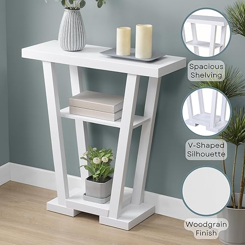 Miniatura 21 de Convenience Concepts 121399WGY Negro,Caoba,Blanco,Espresso,Mármol negro sintético/gris desgastado,Mármol blanco sintético/blanco,Gris(Weathered