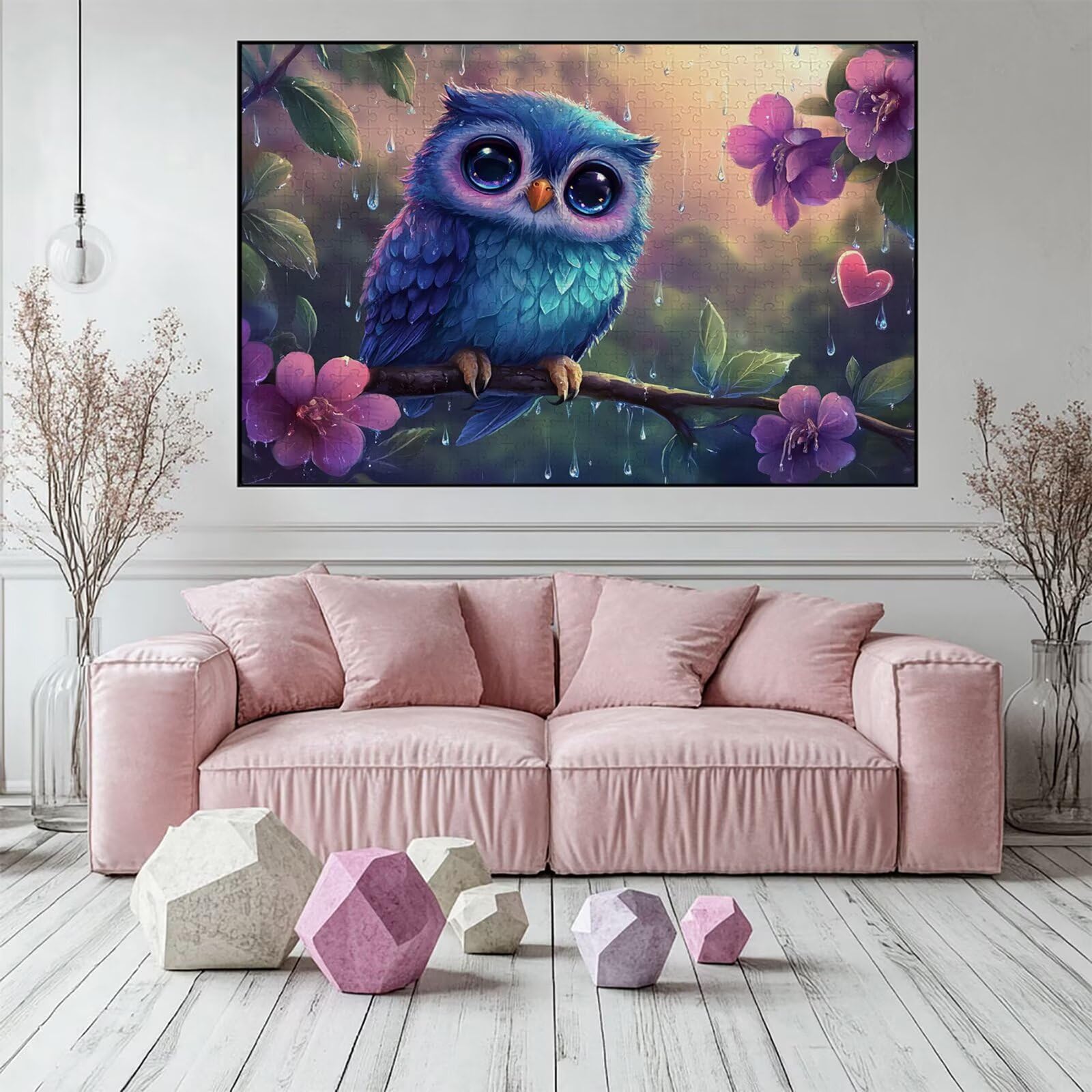 Puzzle 3000 sztuk zwierzę puzzle dla dorosłych kwiaty 122 x 81 cm unikalne rzemiosło klasyczne 3D drewniana układanka do rodzinnych gier aktywnych, układanka zrób to sam do dekoracji ścian domu