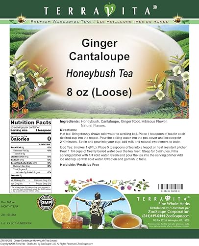 Miniatura 2 de Té de melón de jengibre (suelto) (8 oz, ZIN 534258)