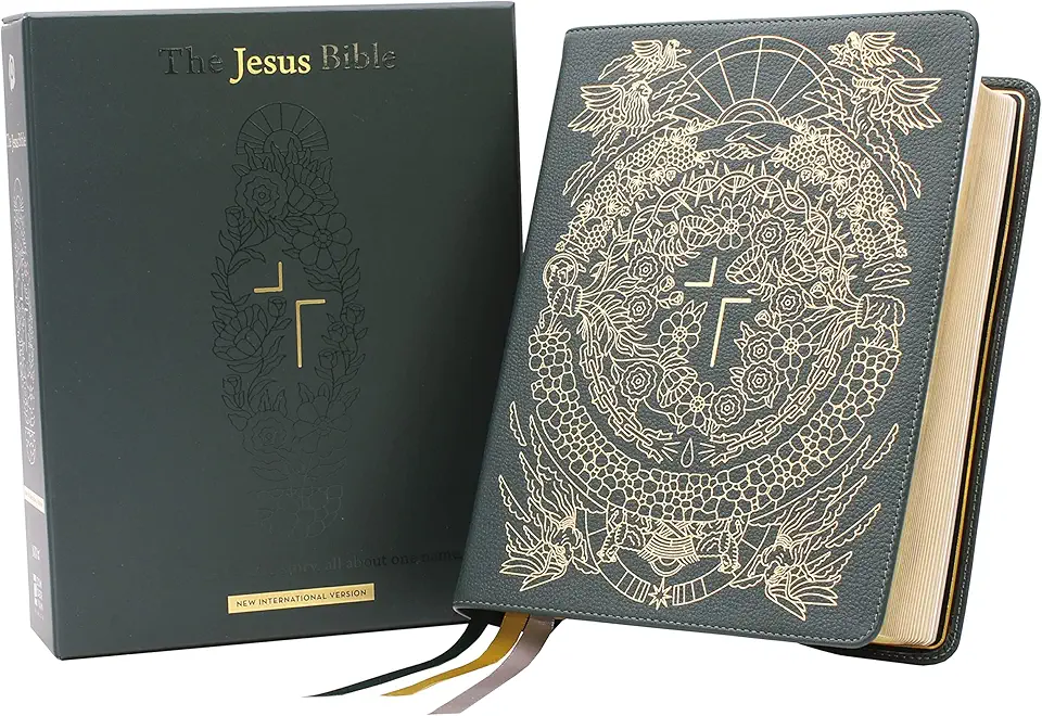 The Jesus Bible Artist Edition, NIV, Genuine Leather,...