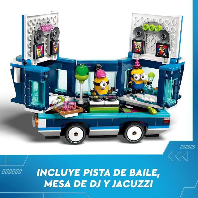 Foto 4 de 8 de LEGO Despicable Me Minions’ Music Party Bus, Creative Building Toy for 7 Plus Year Old Kids, Boys & Girls