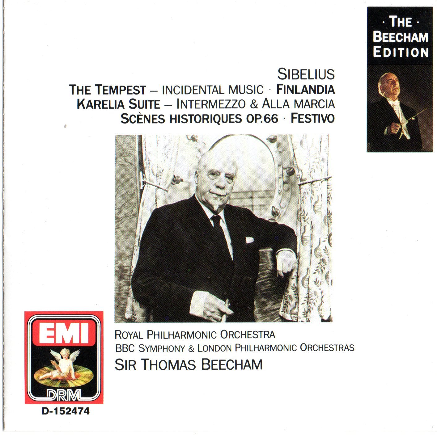 Sibelius: The Tempest, Festivo [Audio CD] Sibelius: The Tempest, Festivo