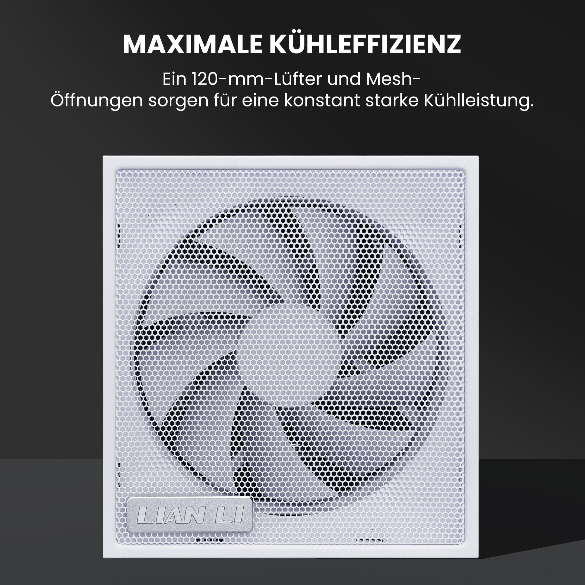 Lian Li SX0850P Netzteil – 850 W Weiß | 80 Plus Platinum Effizienz, Vollmodulare abnehmbare Kabel, ATX 3.1 & PCIe 5.1, Modernes & Leises Gaming-PC PSU