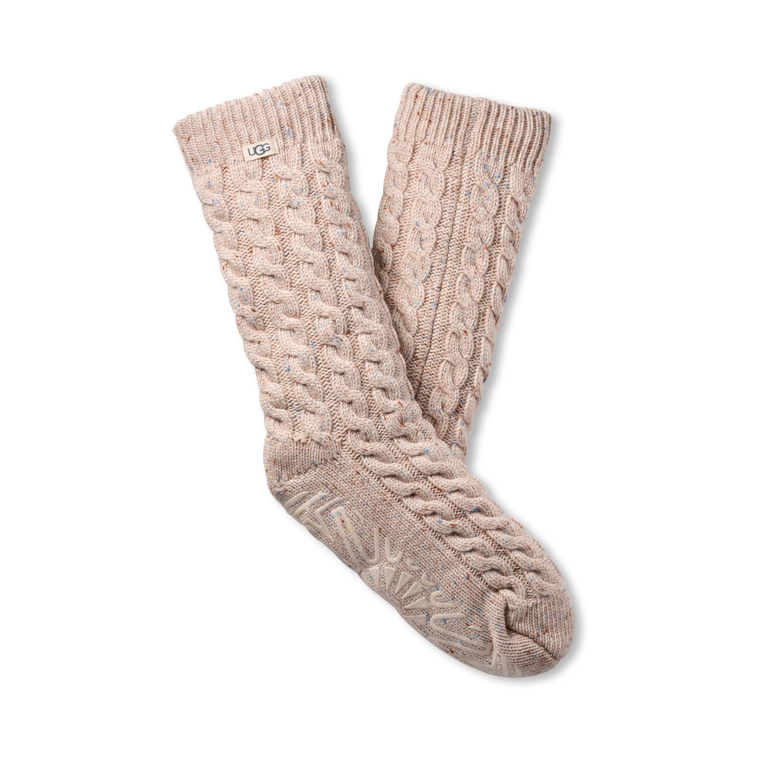 Ugg Women's Elowyn Socks Ld64 - Cream Confetti