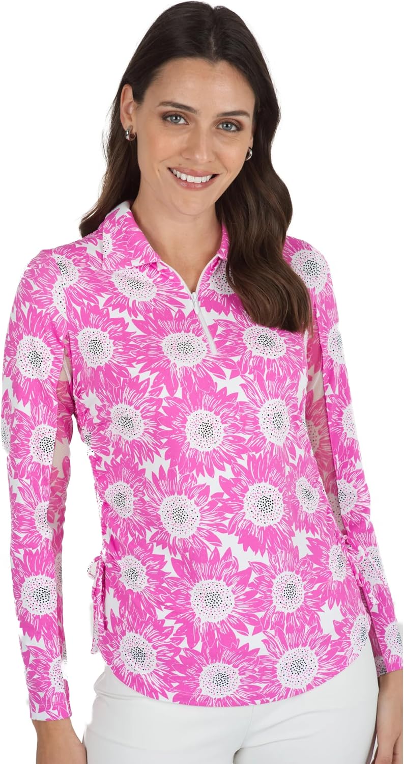 IBKUL 10754 - Camiseta de manga larga para mujer con protección sola